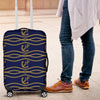 Nautical Anchor Rope Pattern Luggage Cover Protector