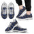 Nautical Anchor Rope Pattern Men Sneakers