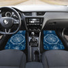 Nautical Compass Print Car Floor Mats