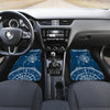 Nautical Compass Print Front and Back Car Floor Mats