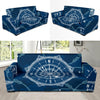 Nautical Compass Print Sofa Slipcover-JORJUNE.COM