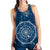 Nautical Compass Print Women Racerback Tank Top