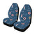 Nautical Pattern Print Design A06 Car Seat Covers (Set of 2)-JORJUNE.COM