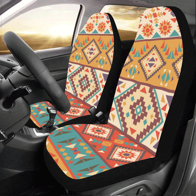 Navajo Pattern Print Design A01 Car Seat Covers (Set of 2)-JORJUNE.COM