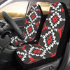 Navajo Pattern Print Design A02 Car Seat Covers (Set of 2)-JORJUNE.COM