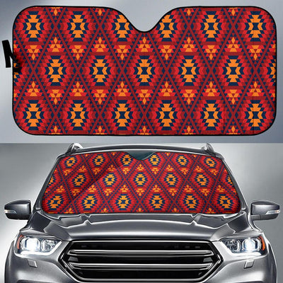 Navajo Pattern Print Design A03 Car Sun Shades-JORJUNE.COM