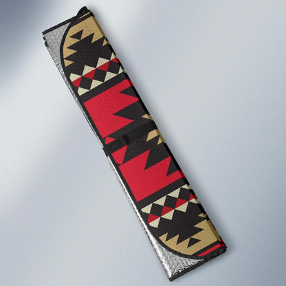 Navajo Pattern Print Design A04 Car Sun Shades-JORJUNE.COM