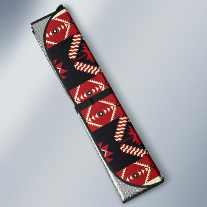 Navajo Pattern Print Design A05 Car Sun Shades-JORJUNE.COM