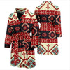 Navajo Pattern Print Design A05 Men Bathrobe-JORJUNE.COM