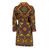 Navajo Pattern Print Design A06 Men Bathrobe-JORJUNE.COM