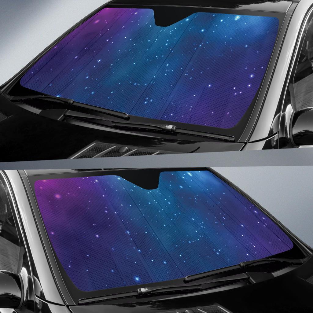 Nebula Pattern Print Design A01 Car Sun Shades-JORJUNE.COM