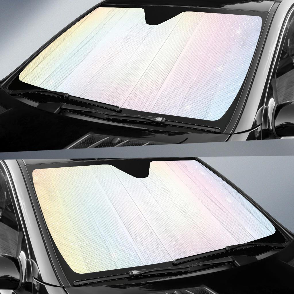 Nebula Pattern Print Design A02 Car Sun Shades-JORJUNE.COM