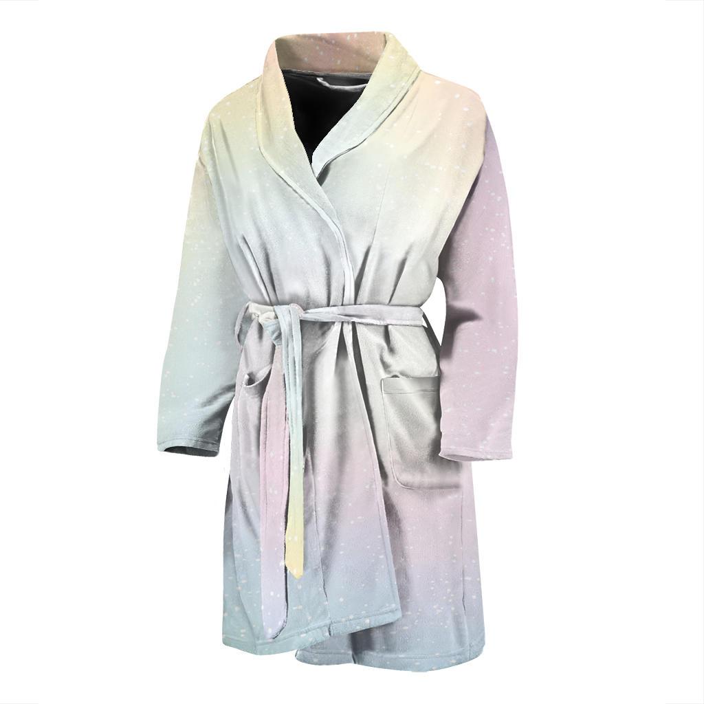 Nebula Pattern Print Design A02 Men Bathrobe-JORJUNE.COM