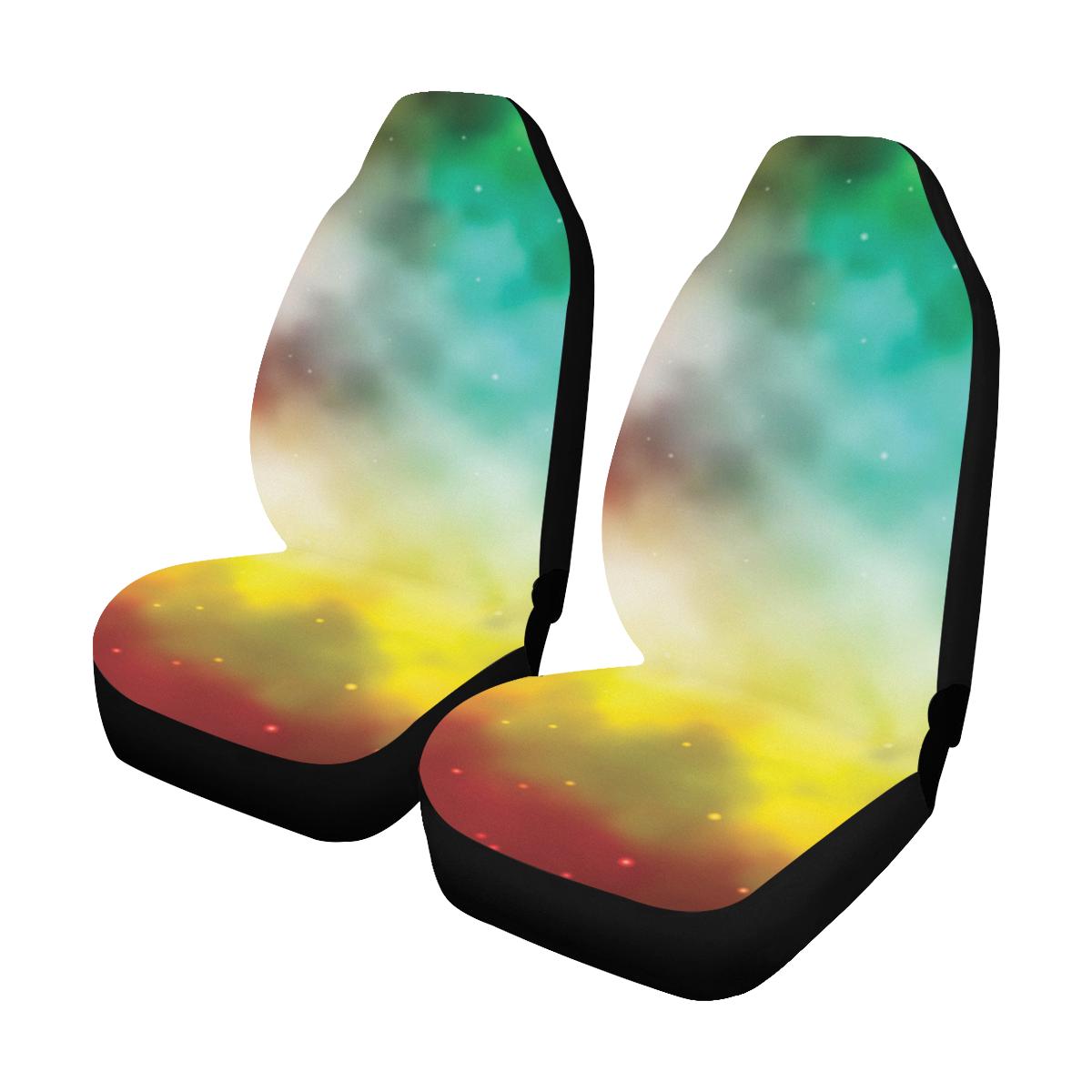 Nebula Pattern Print Design A04 Car Seat Covers (Set of 2)-JORJUNE.COM