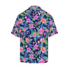 Neon Hibiscus Pattern Print Design HB016 Men Hawaiian Shirt-JorJune