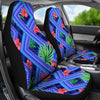 Neon Hibiscus Hawaiian tropical Universal Fit Car Seat Covers
