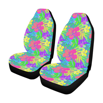 Neon Tropical Pattern Print Design A03 Car Seat Covers (Set of 2)-JORJUNE.COM