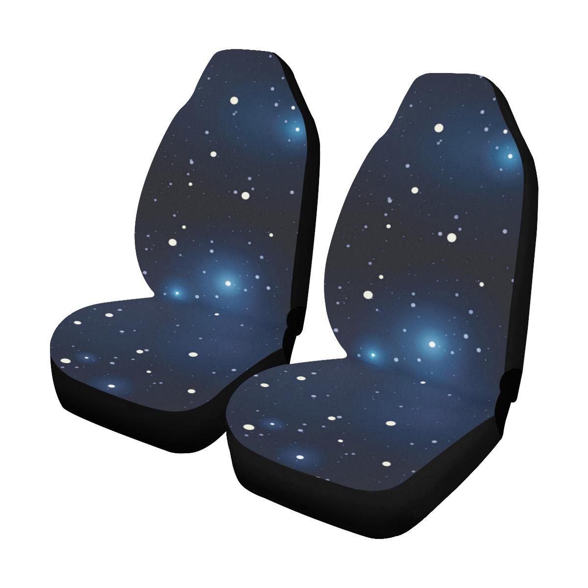 Night sky Pattern Print Design A02 Car Seat Covers (Set of 2)-JORJUNE.COM