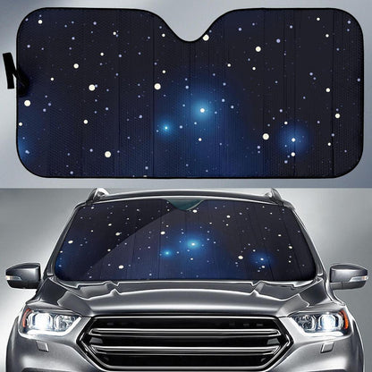 Night sky Pattern Print Design A02 Car Sun Shades-JORJUNE.COM