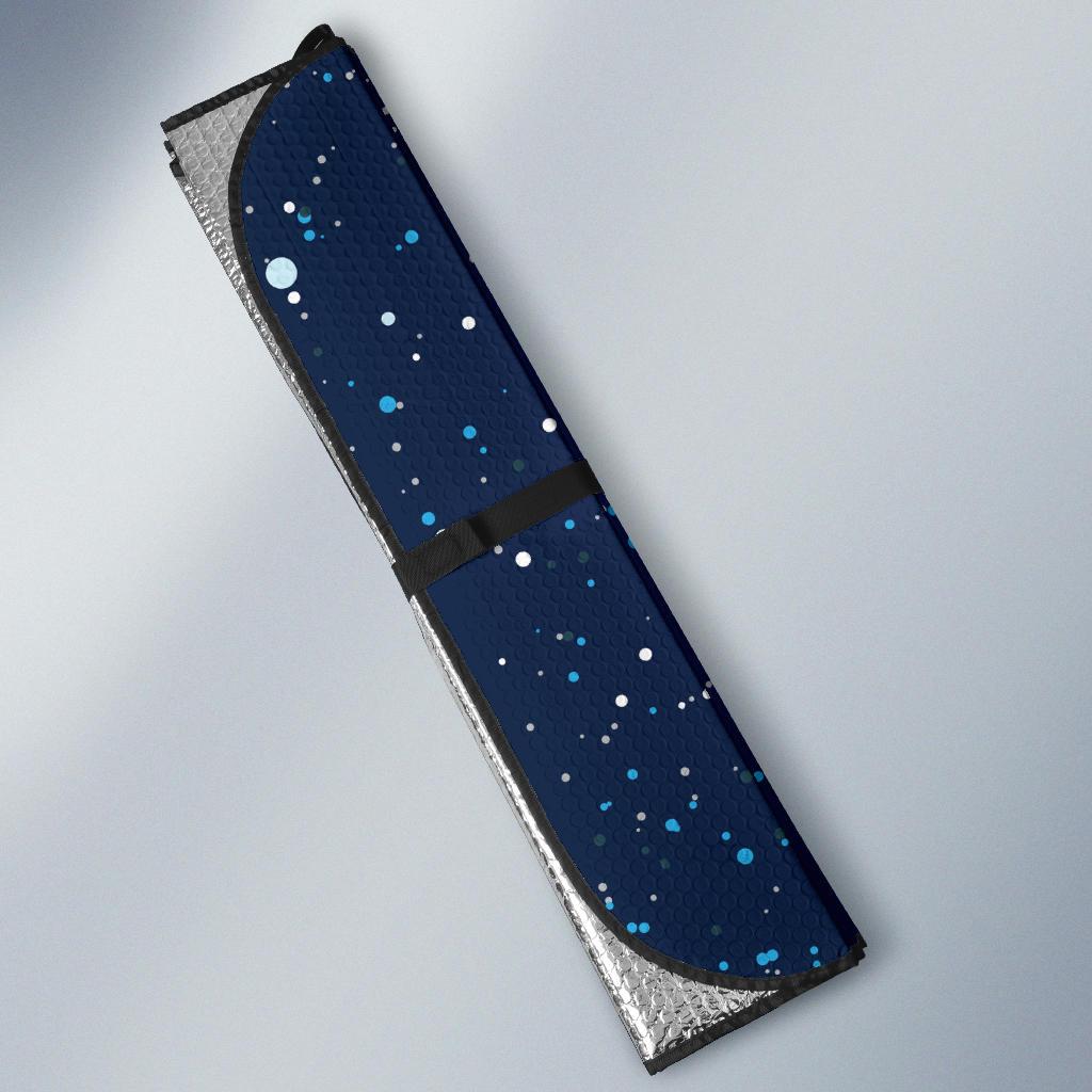 Night sky Pattern Print Design A03 Car Sun Shades-JORJUNE.COM