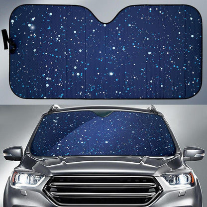 Night sky Pattern Print Design A03 Car Sun Shades-JORJUNE.COM