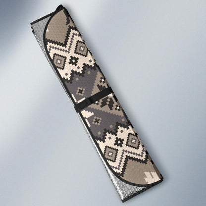 Nordic Pattern Print Design A01 Car Sun Shades-JORJUNE.COM