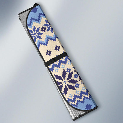 Nordic Pattern Print Design A03 Car Sun Shades-JORJUNE.COM