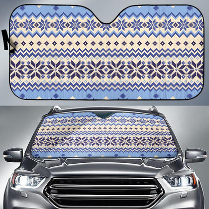 Nordic Pattern Print Design A03 Car Sun Shades-JORJUNE.COM