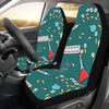 Nurse Pattern Print Design A05 Car Seat Covers (Set of 2)-JORJUNE.COM