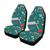 Nurse Pattern Print Design A05 Car Seat Covers (Set of 2)-JORJUNE.COM