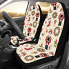 Nutcracker Pattern Print Design A01 Car Seat Covers (Set of 2)-JORJUNE.COM