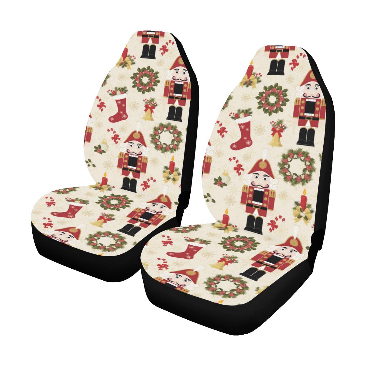 Nutcracker Pattern Print Design A01 Car Seat Covers (Set of 2)-JORJUNE.COM