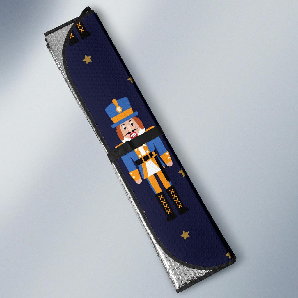 Nutcracker Pattern Print Design A04 Car Sun Shades-JORJUNE.COM