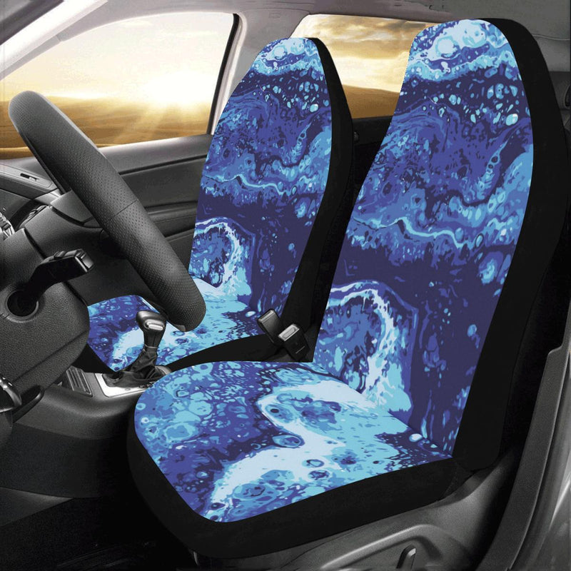 Ocean Liquid Pattern Print Design A03 Car Seat Covers (Set of 2)-JORJUNE.COM