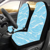 Ocean Wave Pattern Print Design A01 Car Seat Covers (Set of 2)-JORJUNE.COM