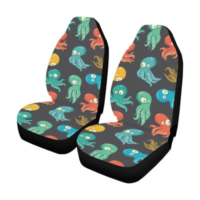 Octopus Pattern Print Design A01 Car Seat Covers (Set of 2)-JORJUNE.COM