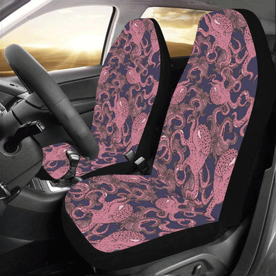 Octopus Pattern Print Design A03 Car Seat Covers (Set of 2)-JORJUNE.COM