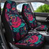 Old School Tattoo Print Universal Fit Car Seat Covers