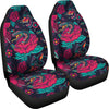 Old School Tattoo Print Universal Fit Car Seat Covers