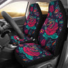 Old School Tattoo Print Universal Fit Car Seat Covers