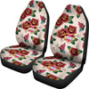 Old School Tattoo Rose Pattern Universal Fit Car Seat Covers