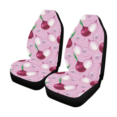 Onion Pattern Print Design A01 Car Seat Covers (Set of 2)-JORJUNE.COM