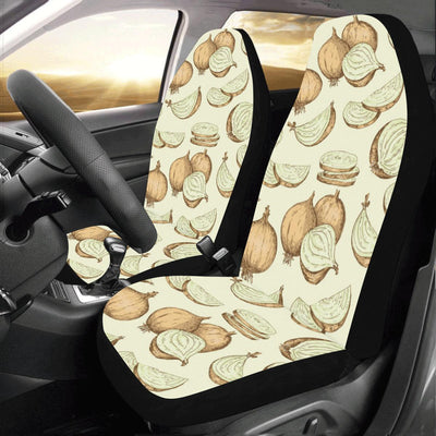 Onion Pattern Print Design A02 Car Seat Covers (Set of 2)-JORJUNE.COM