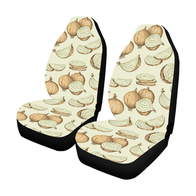 Onion Pattern Print Design A02 Car Seat Covers (Set of 2)-JORJUNE.COM