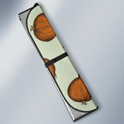 Onion Pattern Print Design A05 Car Sun Shades-JORJUNE.COM