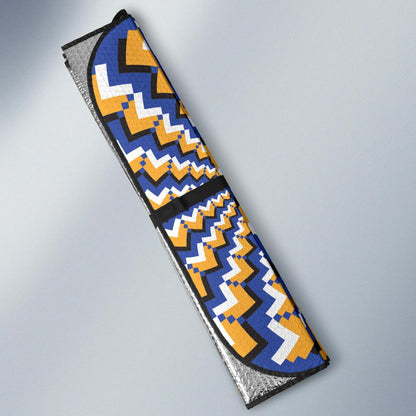 Optical illusion Pattern Print Design A01 Car Sun Shades-JORJUNE.COM