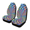 Optical illusion Pattern Print Design A02 Car Seat Covers (Set of 2)-JORJUNE.COM