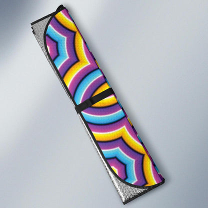 Optical illusion Pattern Print Design A03 Car Sun Shades-JORJUNE.COM