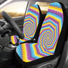 Optical illusion Pattern Print Design A04 Car Seat Covers (Set of 2)-JORJUNE.COM