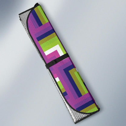 Optical illusion Pattern Print Design A05 Car Sun Shades-JORJUNE.COM